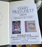 Pratchett, Terry. Thud! Signed 1st edition