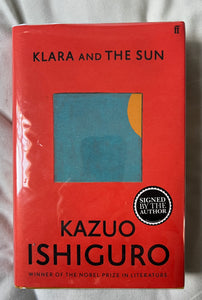 Kazuo Ishiguro Klarna and the Sun 1st edition Signed