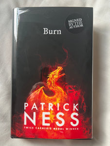 Ness, Patrick.  Burn. Signed