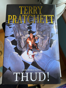 Pratchett, Terry. Thud! Signed 1st edition