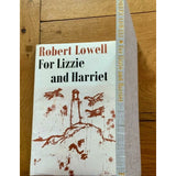 Lowell, Robert For Lizzie and Harriet 1st UK edition - TC Books