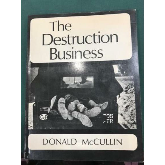 McCullin Don  The Destruction Business SIGNED - TC Books