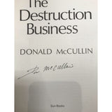 McCullin Don  The Destruction Business SIGNED - TC Books