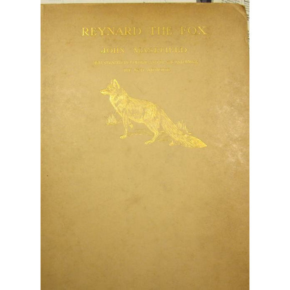 Masefield, John   Reynard the Fox   SIGNED - TC Books