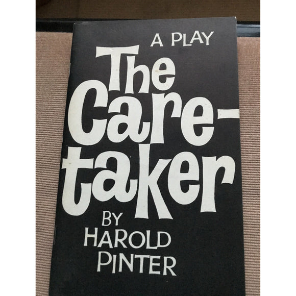 Pinter, Harold The Caretaker True 1st edition - TC Books