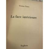 Tzara, Tristan.  La Face Interieure. - TC Books