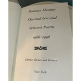 Heaney, Seamus      Opened Ground - TC Books