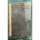 Arts and Crafts   Essays by Members of the Arts and Crafts Exhibition Society - TC Books