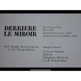 Steinberg, Saul. Derrière le Miroir No 192 - TC Books