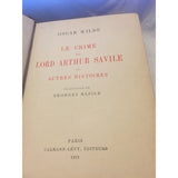 Wilde, Oscar   Le Crime de Lord Arthur Savile - TC Books