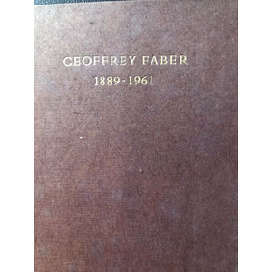 Eliot, T S   Geoffrey Faber 1889-1961 - TC Books