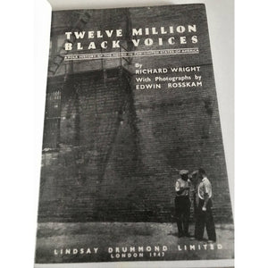 Wright, Richard    Twelve Million Black Voices - TC Books