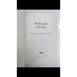 Ishiguro, Kazuo.   The Remains of the Day - TC Books