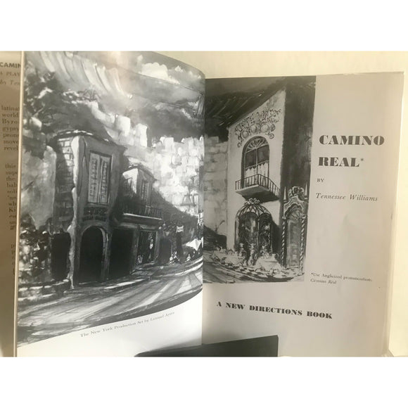 Williams, Tennessee.   Camino Real.    SIGNED - TC Books